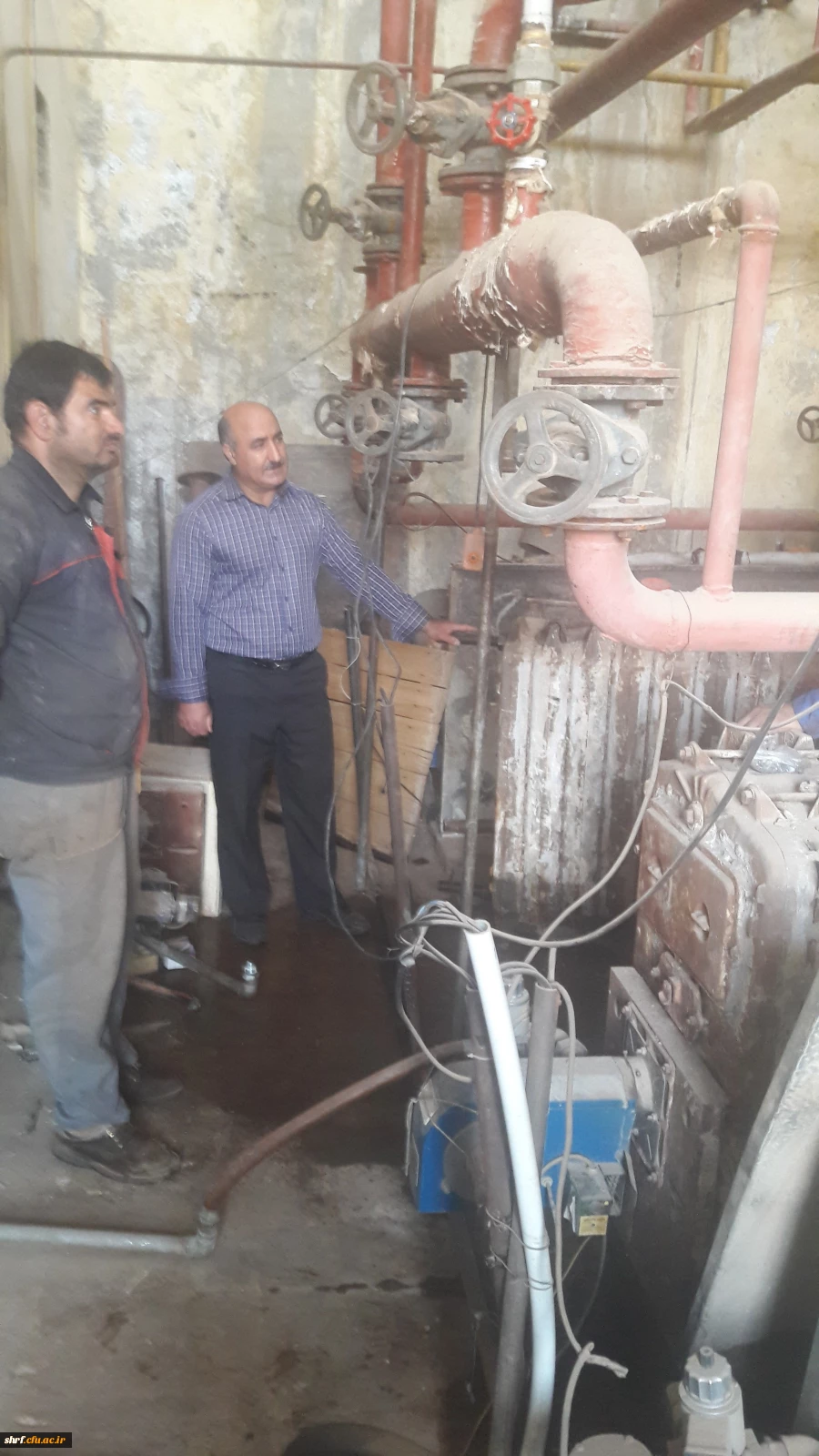 بهسازی موتورخانه های سیستم گرمایی مرکز آموزش عالی شهید رجایی فرخشهر 2
