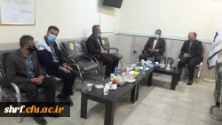 بازدید مدیر امور پردیس های استانی استان چهارمحال و بختیاری در مرکز آموزش عالی شهید رجایی فرخشهر 2