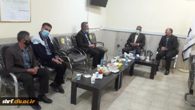 بازدید مدیریت امور پردیس های  استان چهارمحال و بختیاری در مرکز آموزش عالی شهید رجایی فرخشهر