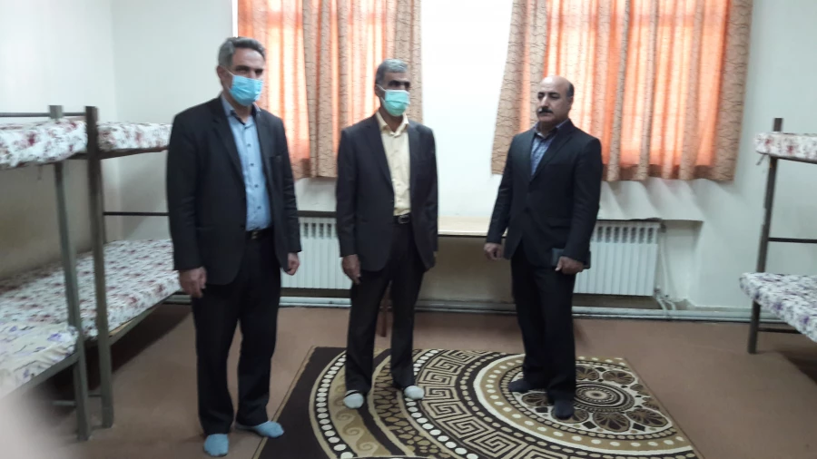 بازدید مدیر امور پردیس های استانی استان چهارمحال و بختیاری در مرکز آموزش عالی شهید رجایی فرخشهر 4