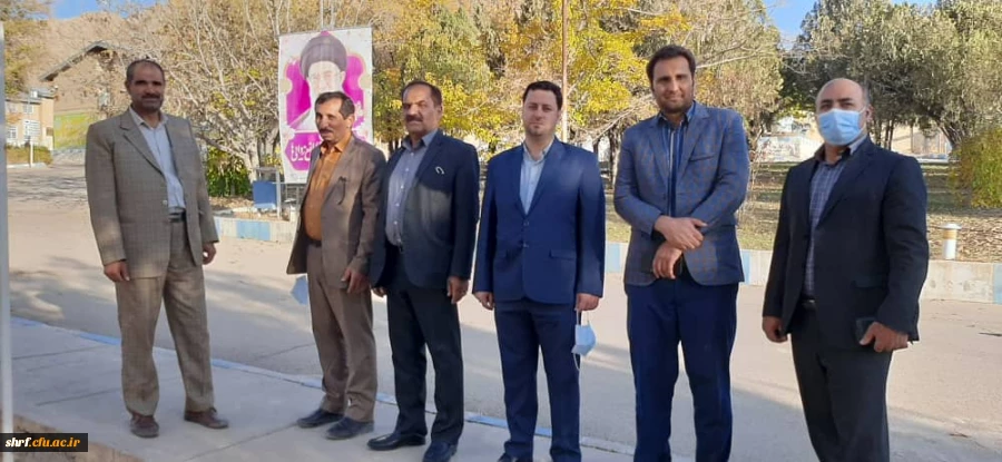 حضور عضو اصلی هیئت مدیره بنیاد خیرین حامی دانشگاه فرهنگیان کشور در مرکز آموزش عالی شهید رجایی فرخشهر 2