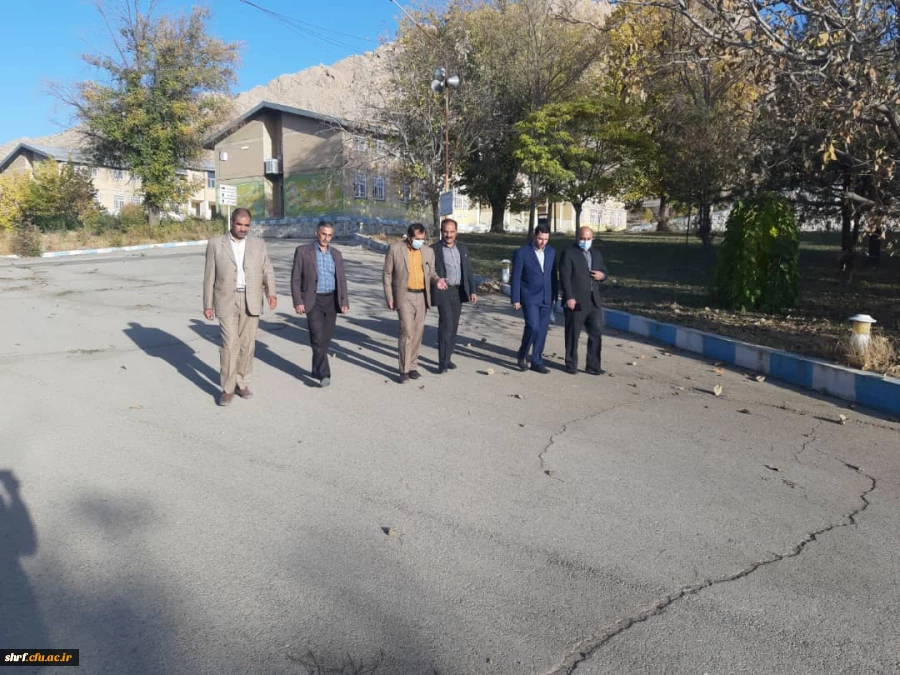 حضور عضو اصلی هیئت مدیره بنیاد خیرین حامی دانشگاه فرهنگیان کشور در مرکز آموزش عالی شهید رجایی فرخشهر 5