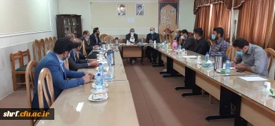 تشکیل جلسه مسئولین دانشگاه فرهنگیان با شهردار و شورای اسلامی شهر فرخشهر