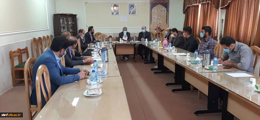  تشکیل جلسه مسئولین دانشگاه فرهنگیان با شهرداری و شورای شهر فرخشهر 2