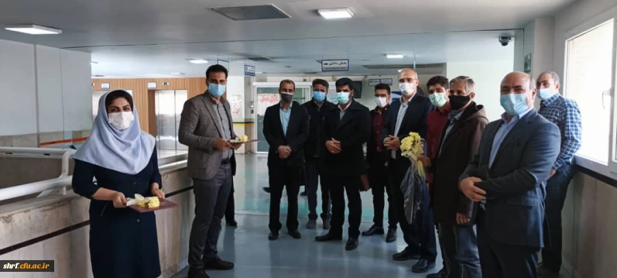 تجلیل از پرستاران بیمارستان شهر فرخشهر به مناسبت روز پرستار 5