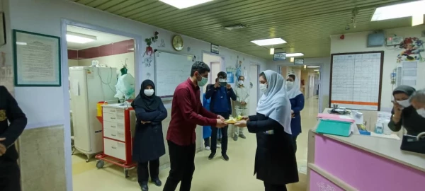 تجلیل از پرستاران بیمارستان شهر فرخشهر به مناسبت روز پرستار 6