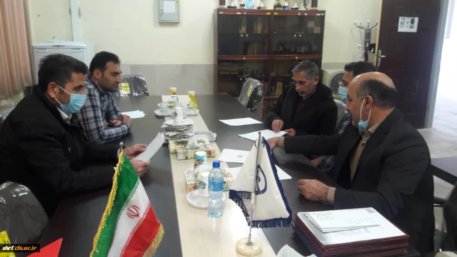 جلسه کمیته بهداشت و سلامت ذیل کارگروه بازگشایی دانشگاه جهت پیگیری و بررسی وضعیت بخش های مختلف دانشگاه 2