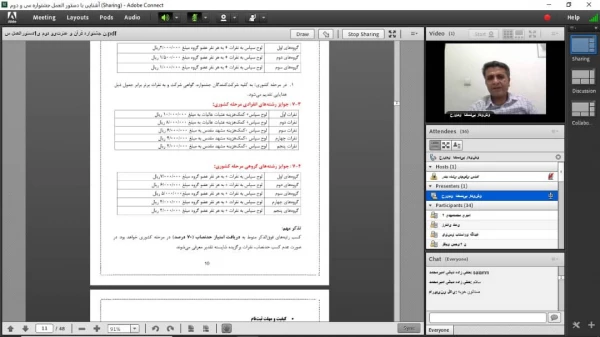 وبینار تشریح آشنایی با دستورالعمل سی و دومین جشنواره قرآت و عترت دانشگاه فرهنگیان 3