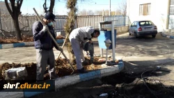 بهسازی روشنایی محوطه مرکز شهید رجایی فرخشهر 3