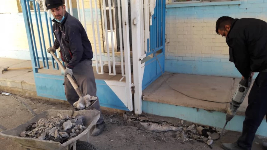 بازدید مهندس ناظر شرکت مخابرات استان از مرکز شهید رجایی فرخشهر  2