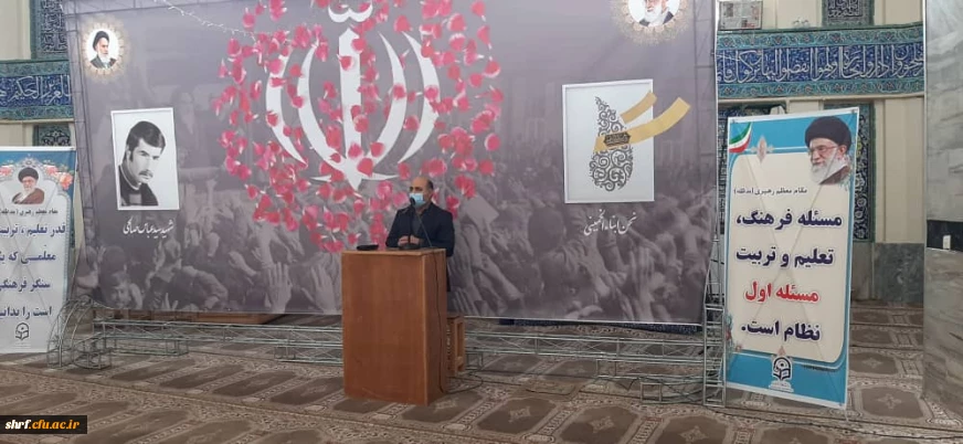 برگزاری میز خدمت نماز جمعه فرخشهر توسط مرکز آموزش عالی شهید رجایی فرخشهر 2