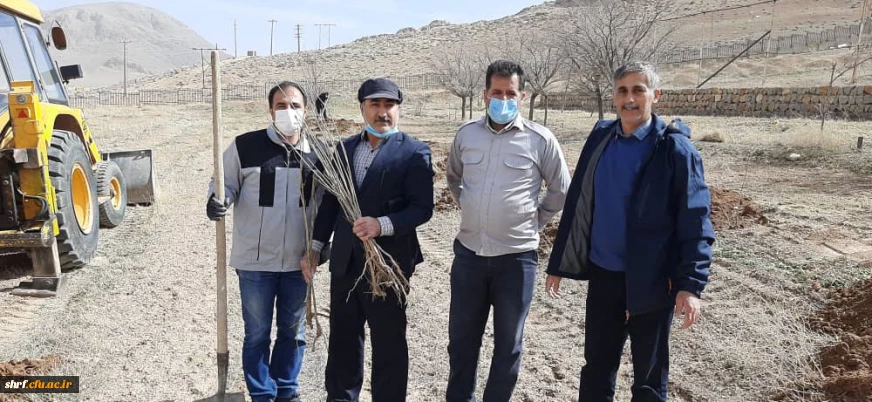 برگزاری آیین ارزشمند درختکاری در مرکز آموزش عالی شهید رجایی فرخشهر 3