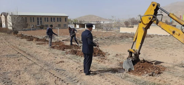 برگزاری آیین ارزشمند درختکاری در مرکز آموزش عالی شهید رجایی فرخشهر 6